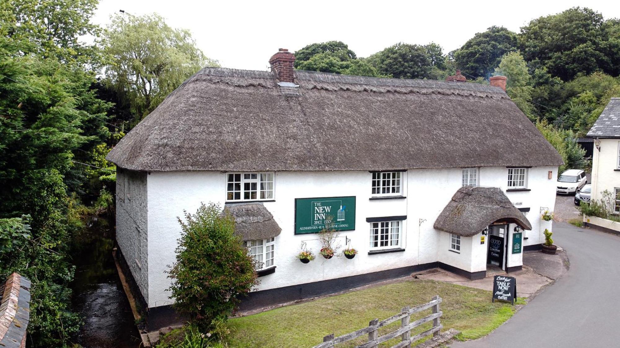 New Inn Crediton Bagian luar foto